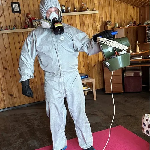 ФОТО Уничтожение тараканов в Тимашевске