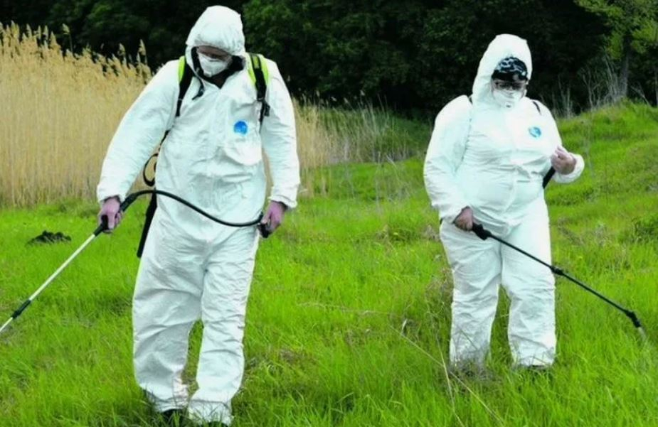 ФОТО Обработка от клещей в Тимашевске