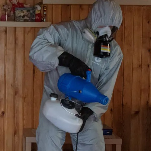 ФОТО Дезинфекция в Тимашевске